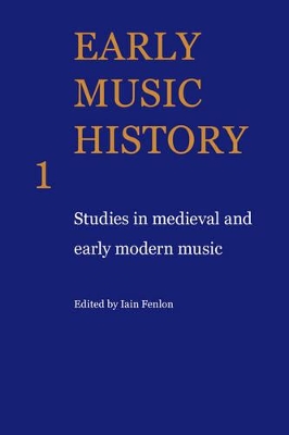 Early Music History book