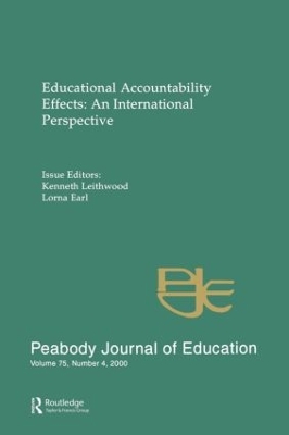 Educational Accountability Effects book