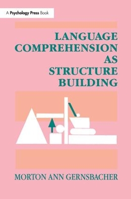 Language Comprehension As Structure Building book