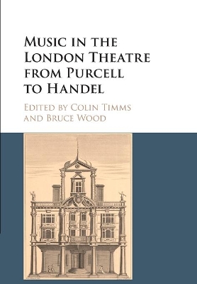 Music in the London Theatre from Purcell to Handel by Colin Timms