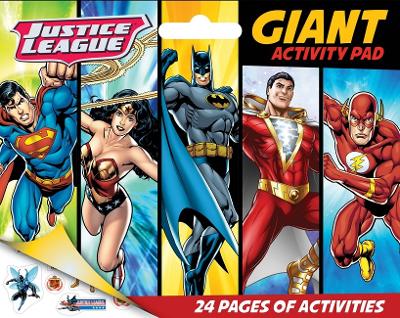 Justice League: Giant Activity Pad (Warner Bros. Featuring The Flash) book