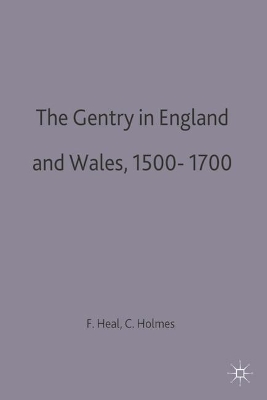Gentry in England and Wales, 1500-1700 book