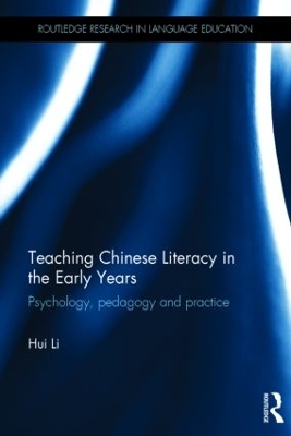 Teaching Chinese Literacy in the Early Years book