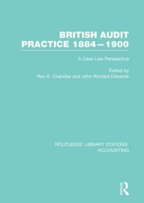 British Audit Practice 1884-1900 book