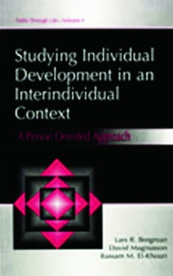 Studying Individual Development in an Interindividual Context book