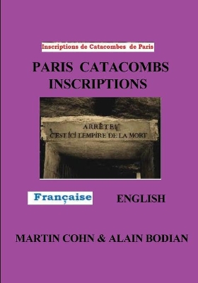 Paris Catacombs Inscriptions book