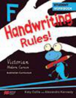 Handwriting Rules! VIC Year F book