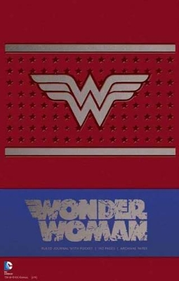 Wonder Woman Hardcover Ruled Journal book