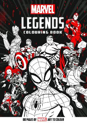 Marvel: Legends Adult Colouring Book book