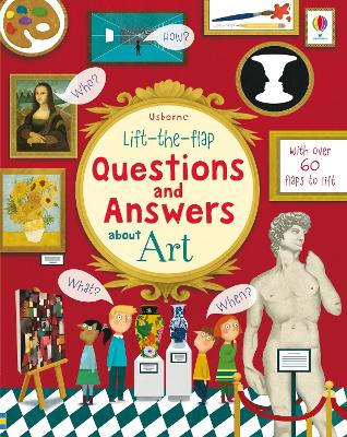 Lift-the-flap Questions and Answers about Art by Katie Daynes