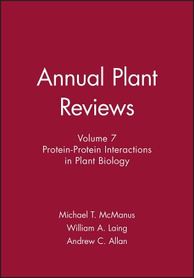 Annual Plant Reviews: Protein–Protein Interactions in Plant Biology book