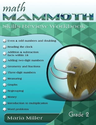Math Mammoth Grade 2 Skills Review Workbook book