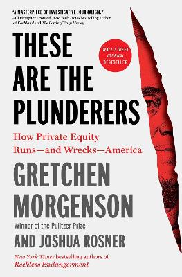 These Are the Plunderers: How Private Equity Runs—and Wrecks—America by Gretchen Morgenson