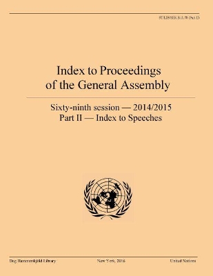 Index to proceedings of the General Assembly by Dag Hammarskjèld Library
