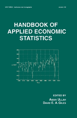 Handbook of Applied Economic Statistics by Aman Ullah