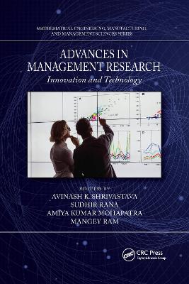 Advances in Management Research: Innovation and Technology book