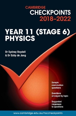 Cambridge Checkpoints Year 11 (Stage 6) Physics book