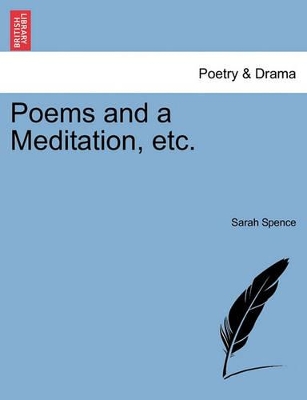 Poems and a Meditation, Etc. book