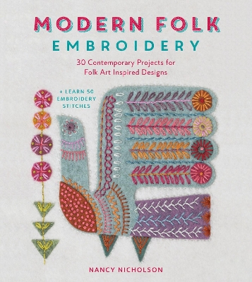 Modern Folk Embroidery book