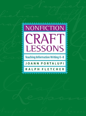 Nonfiction Craft Lessons book