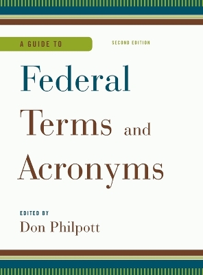 Guide to Federal Terms and Acronyms book