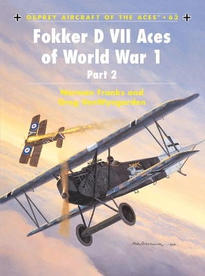 Fokker D VII Aces of World War I book