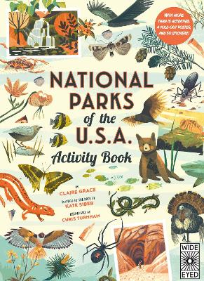 National Parks of the USA: Activity Book: With More Than 15 Activities, A Fold-out Poster, and 50 Stickers!: Volume 2 book