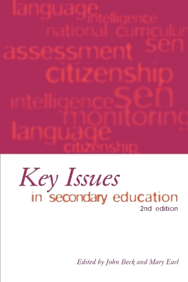 Key Issues in Secondary Education book