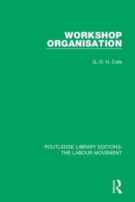 Workshop Organisation book