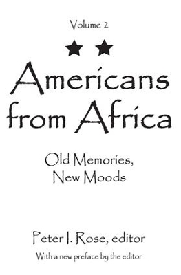 Americans from Africa by Peter I. Rose