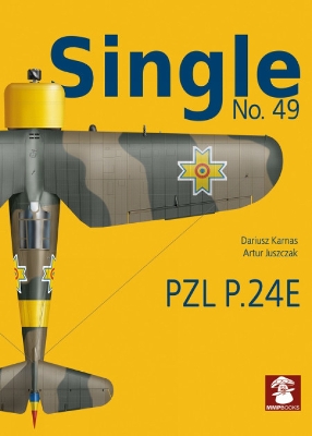 Single No. 49 PZL P.24E Romanian Air Force book