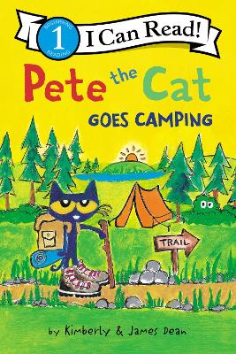 Pete the Cat Goes Camping book