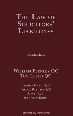 The Law of Solicitors’ Liabilities book