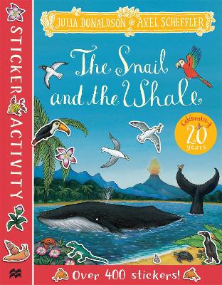 The The Snail and the Whale Sticker Book by Julia Donaldson
