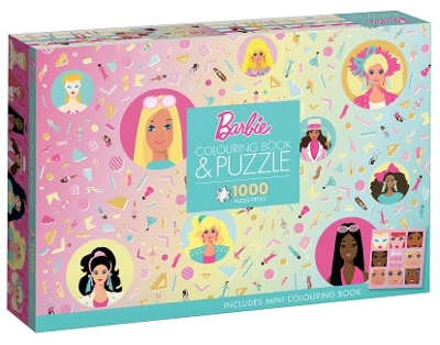 Barbie: Adult Colouring Book & Puzzle (Mattel: 1000 Pieces) book