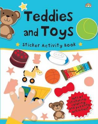 Sticker Activity Book - Teddies and Toys book