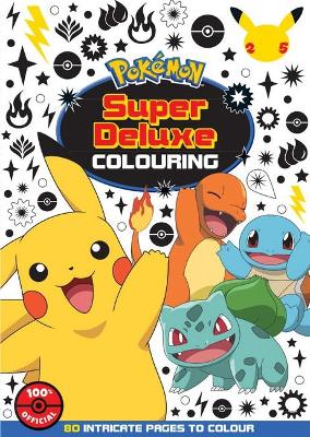 Pokemon: Super Deluxe Adult Colouring book
