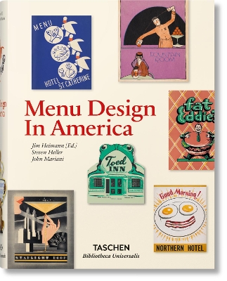 Menu Design in America book