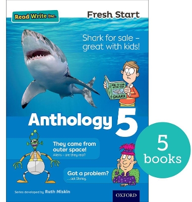 Read Write Inc. Fresh Start: Anthology 5 - Pack of 5 by Ruth Miskin