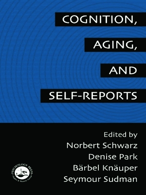 Cognition, Aging and Self-Reports book