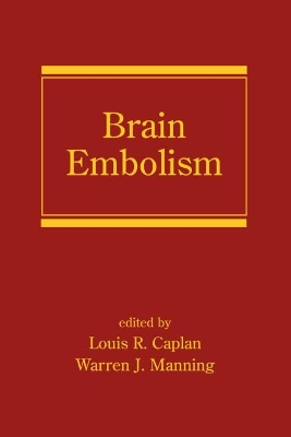 Brain Embolism book