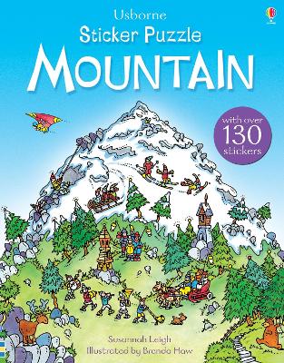 Sticker Puzzle Mountain book