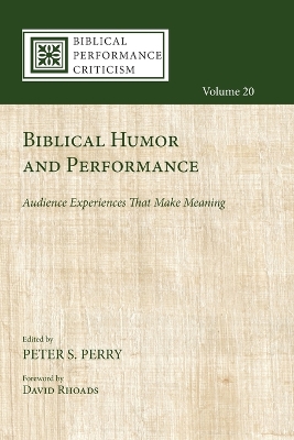 Biblical Humor and Performance book