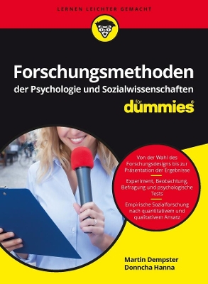 Forschungsmethoden der Psychologie und Sozialwissenschaften für Dummies book