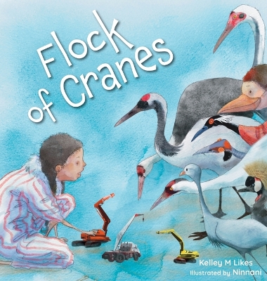 Flock of Cranes by Kelley M Likes