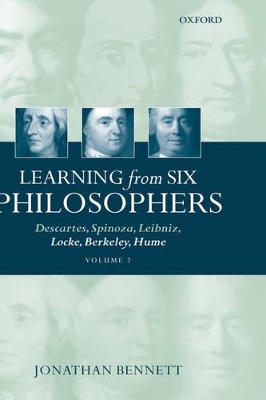 Learning from Six Philosophers, Volume 2 by Jonathan Bennett