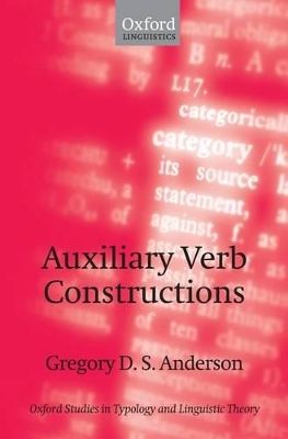 Auxiliary Verb Constructions by Gregory D.S. Anderson