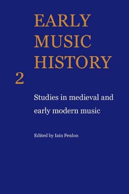 Early Music History by Iain Fenlon