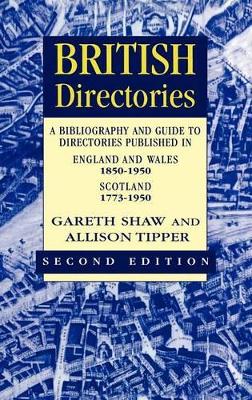 British Directories book