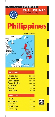 Philippines Travel Map Fifth Edition book